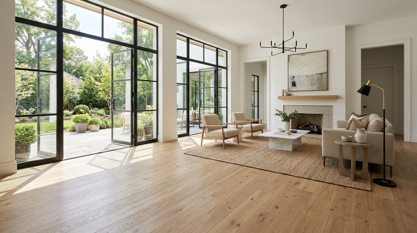 Hardwood Flooring and Interior Finishes